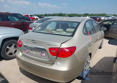 2010 Hyundai Elantra Gls z USA, uszkodzony, nr VIN KMHDU4AD9AU909858